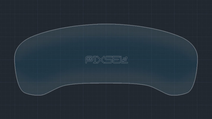 Protective glass Pixsel for dashboard BMW X4 - 14.3“ 2022 - (G02)