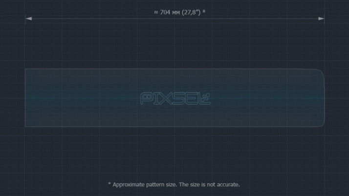 Protective glass Pixsel for monitor HYUNDAI IONIQ 5 - 28.2“ 2021 -