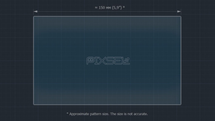 Protective glass Pixsel for monitor MERCEDES BENZ ML-CLASS - 6.9“ 2011 - 2015