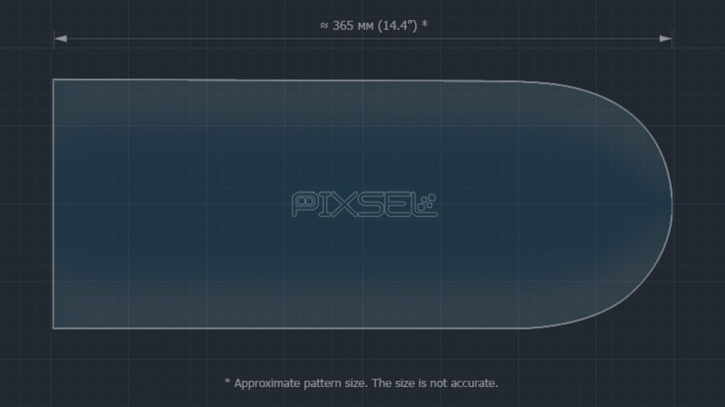 Захисне скло Pixsel на монітор HAVAL Dargo - 15.5“ 2021 --2