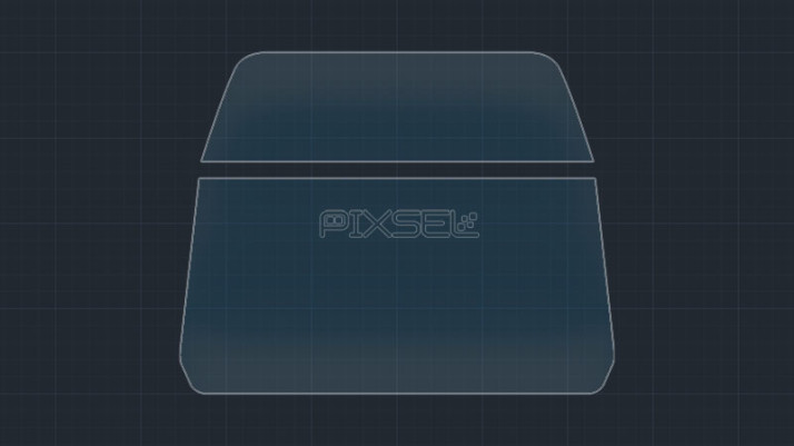 Protective glass Pixsel for dashboard HAVAL Dargo - 14.9“ 2021 -
