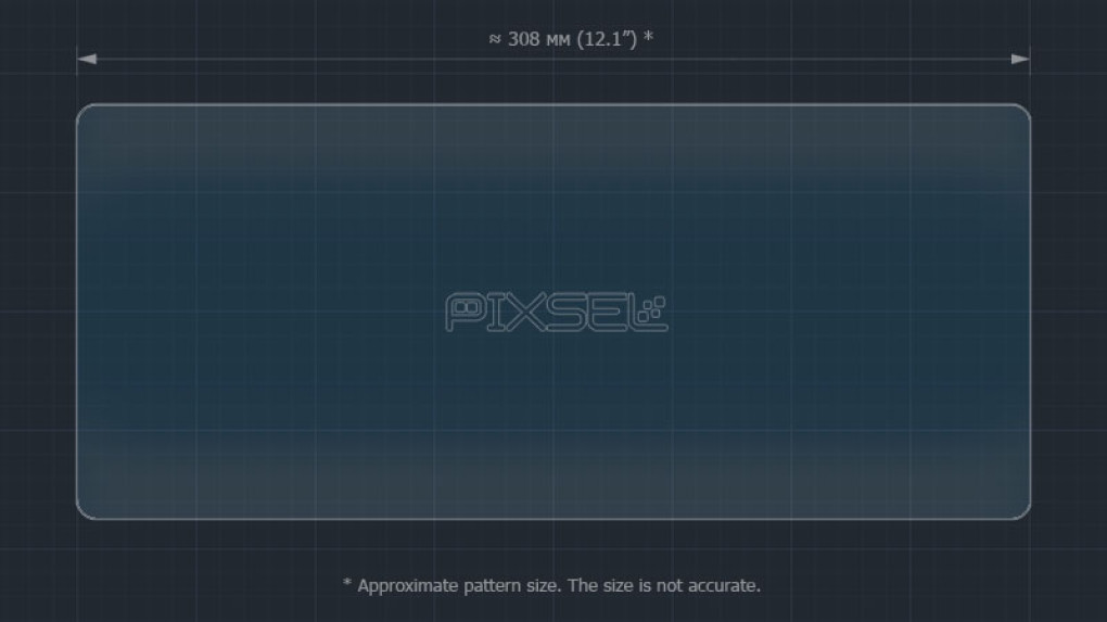 Защитное стекло Pixsel на монитор HAVAL H6 - 13.3“ 2020 --2