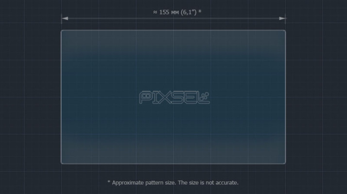 Protective glass Pixsel for monitor INFINITI G25 - 7.1“ 2007 - 2014