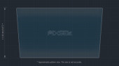 Protective glass Pixsel for lower monitor INFINITI QX80 - 9“ 2018 - 2021