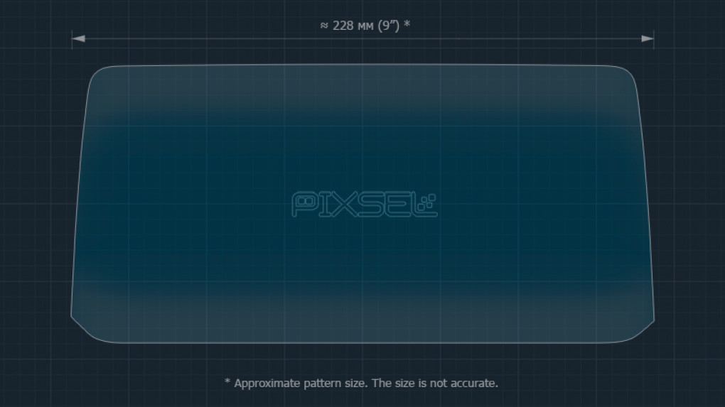 Ochronne szkło Pixsel na monitor MAZDA CX-5 - 9.9“ 2020 --2