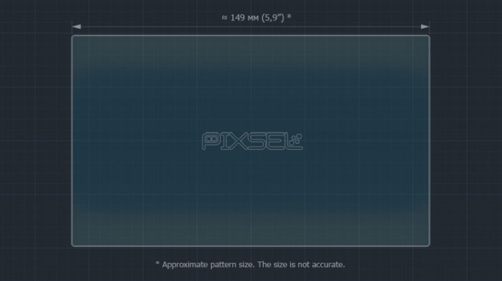 Protective glass Pixsel for dashboard OPEL MOKKA - 6.8“ 2020 -