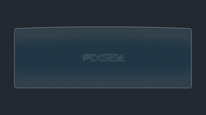 Protective glass Pixsel for dashboard OPEL MOKKA - 11.6“ 2020 -