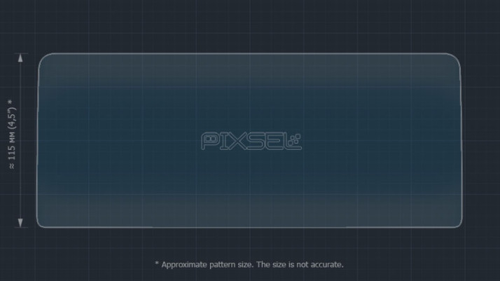 Protective glass Pixsel for monitor LEXUS GX - 11.9“ 2022 -