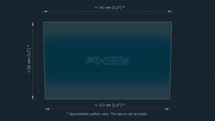 Ochronne szkło Pixsel na monitor VOLKSWAGEN JETTA - 6.5“ 2019 -