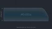 Protective glass Pixsel for monitor PORSCHE 911 - 13.5“ 2019 -