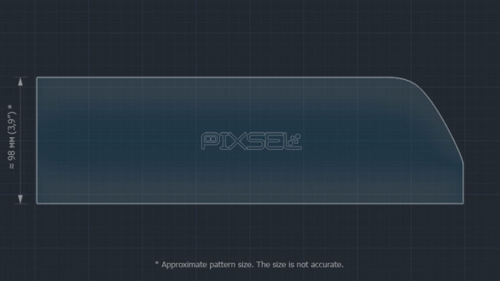 Protective glass Pixsel for monitor PORSCHE 911 - 13.5“ 2019 -