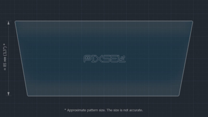 Protective glass Pixsel for dashboard CITROEN C4 - 8.6“ 2020 -
