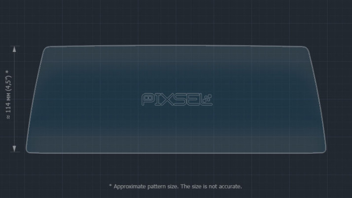 Protective glass Pixsel for monitor BMW 5 / M5 - 13.4“ 2020 - 2023 (G30, G31, G38, F90)