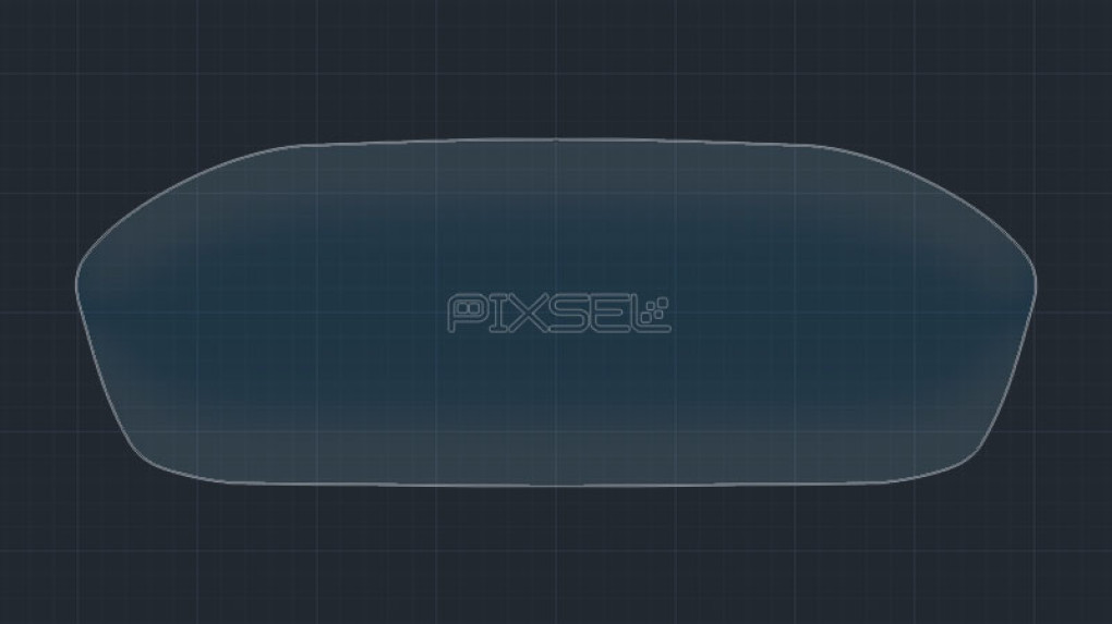 Защитное стекло Pixsel на приборную панель AUDI A4 / S4 / RS4 - 12“ 2021 --2