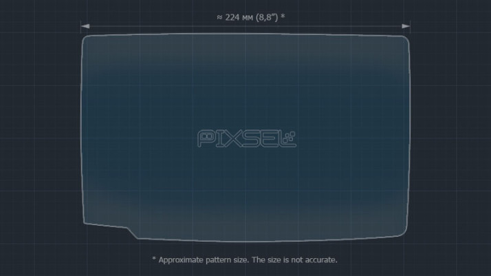 Protective glass Pixsel for monitor ALPINE iLX - 10.5“