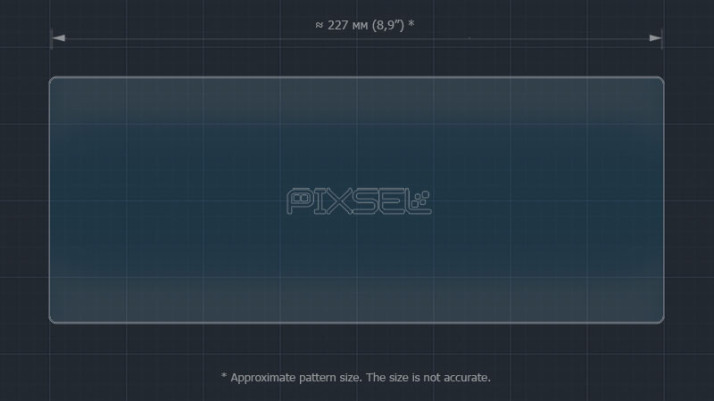 Protective glass Pixsel for monitor LAND ROVER RANGE ROVER EVOQUE - 9.6“ 2019 - 2023