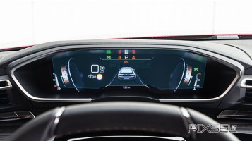 Protective glass Pixsel for dashboard PEUGEOT 3008 GT - 11.8“ 2021 -