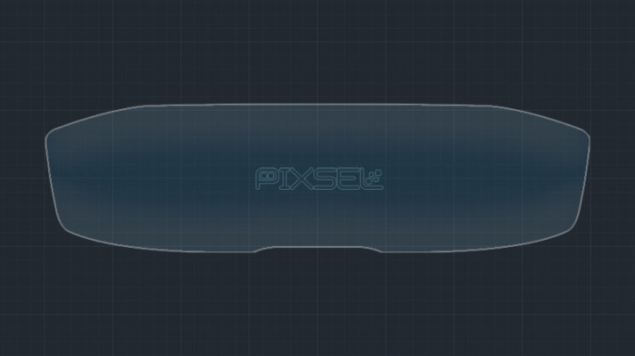 Protective glass Pixsel for dashboard PEUGEOT 3008 GT - 11.8“ 2021 -