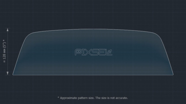 Protective glass Pixsel for dashboard CADILLAC ESCALADE - 18.1“ 2020 -