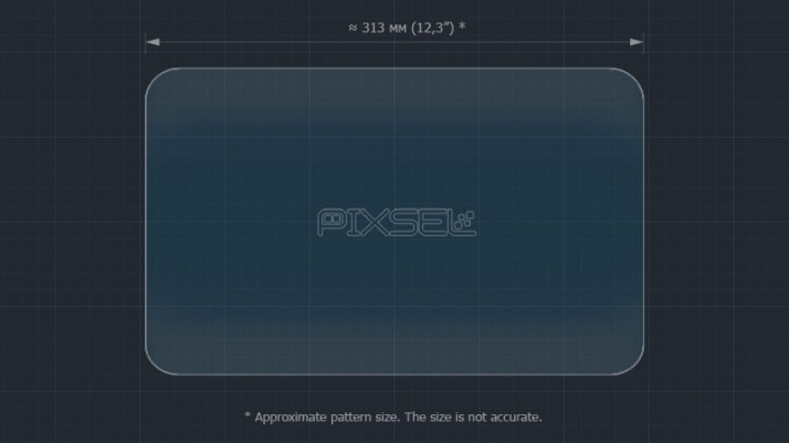 Protective glass Pixsel for rear monitor CADILLAC ESCALADE - 14.5“ 2020 -