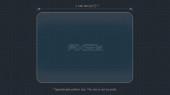 Protective glass Pixsel for monitor JEEP CHEROKEE KL - 8.1“ 2015 -