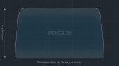 Protective glass Pixsel for monitor FORD PUMA - 10.2“ 2018 -