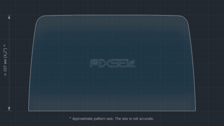 Protective glass Pixsel for monitor FORD PUMA - 10.2“ 2018 -