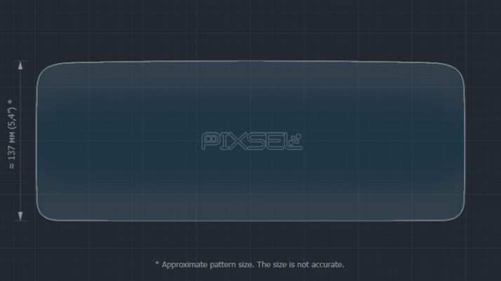 Protective glass Pixsel for dashboard MERCEDES BENZ S-CLASS - 15.4“ 2020 -