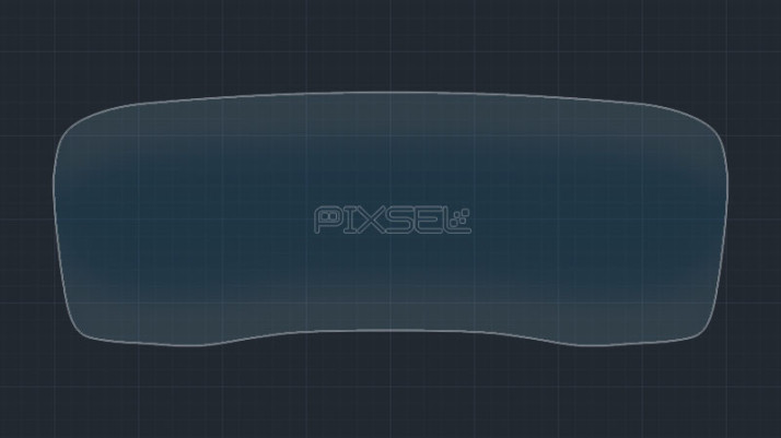 Protective glass Pixsel for dashboard HYUNDAI SANTA FE - 12.8“ 2020 - 2022