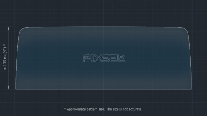 Protective glass Pixsel for monitor BMW X3 - 12“ 2018 - 2021 (G01)