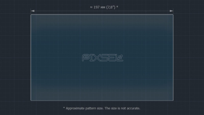 Protective glass Pixsel for monitor TOYOTA PRADO - 9“ 2020 -
