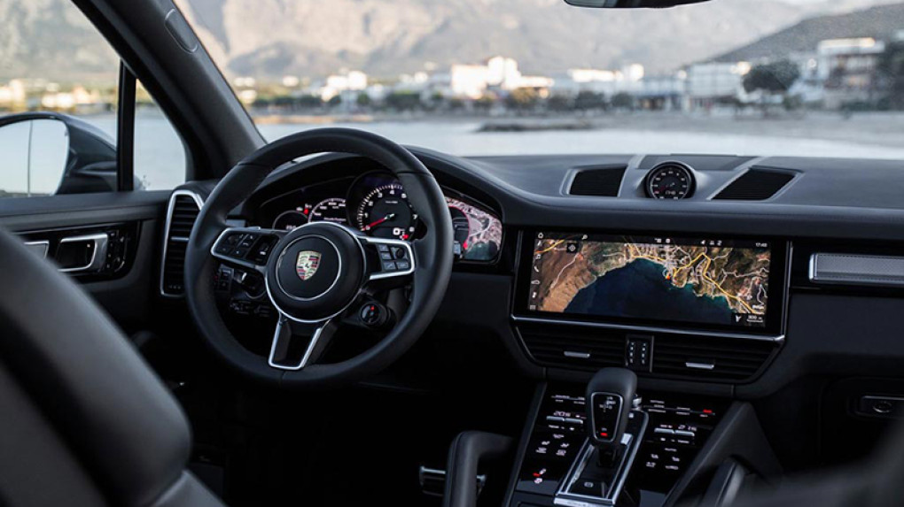 Ochronne szkło Pixsel na deskę rozdzielczą PORSCHE CAYENNE - 17.4“ 2017 - 2022-1