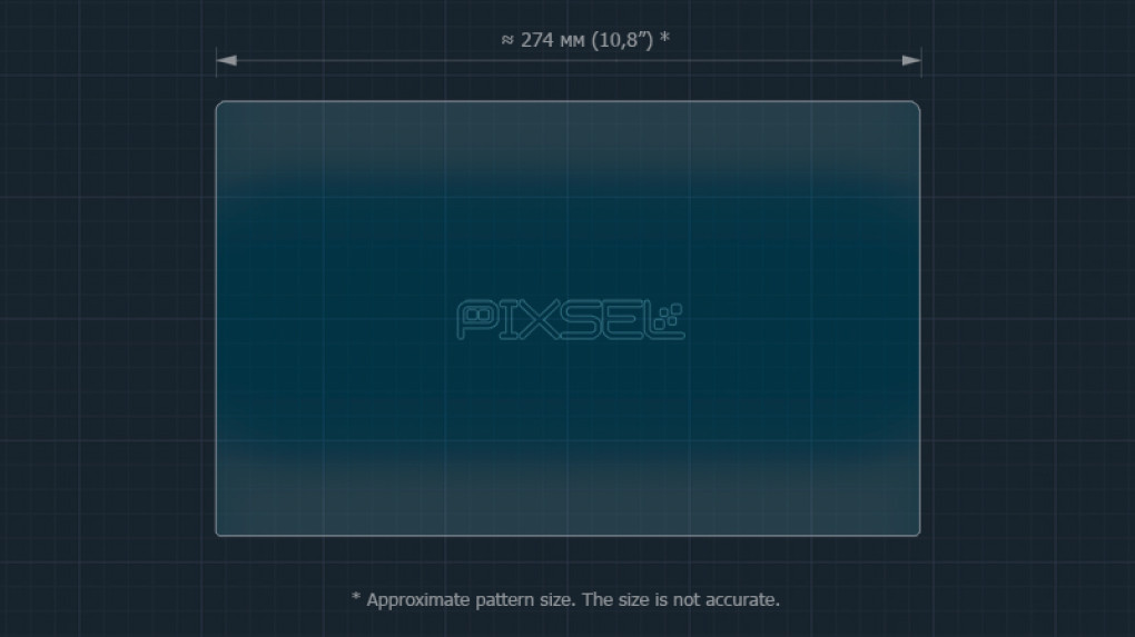 Защитное стекло Pixsel для заднего монитора PORSCHE CAYENNE - 12.7“ 2017 - 2022-2