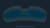 Protective glass Pixsel for dashboard with camera BMW 3 / M3 - 14“ 2019 - 2022 (G20, G21, G80)