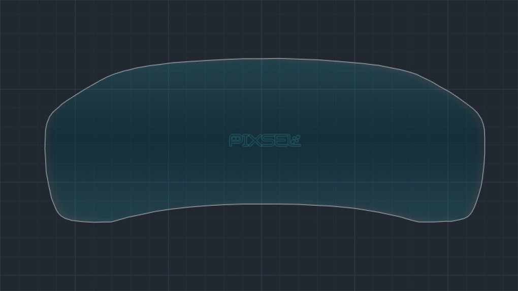 Захисне скло Pixsel на панель приладів BMW 4 / M4 - 14“ 2020 - 2023 (G22, G23, G26, G82, G83)-2