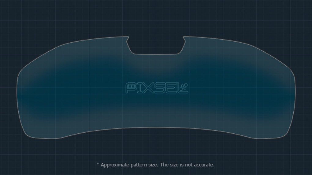 Захисне скло Pixsel для панелі приладів із камерою BMW 4 / M4 - 14“ 2020 - 2023 (G22, G23, G26, G82, G83)-2