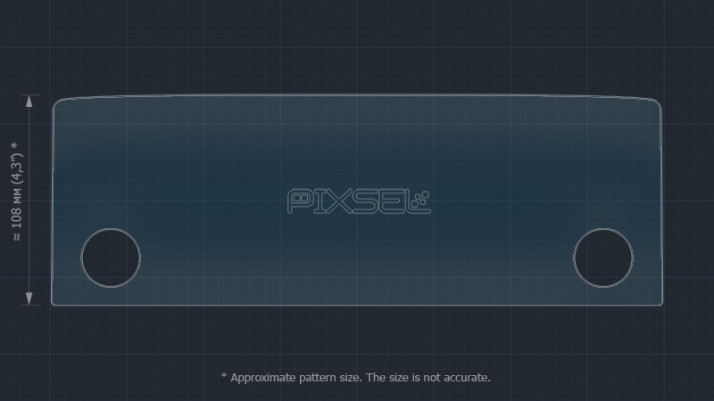 Protective glass Pixsel for monitor SKODA OCTAVIA - 13“ 2020 -