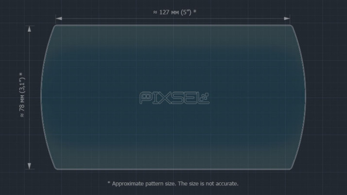 Protective glass Pixsel for monitor MINI COOPER - 6.4“ 2020 - 2023