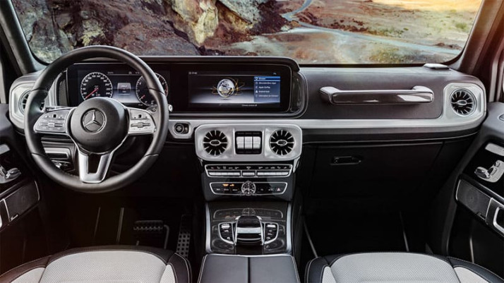 Захисне скло Pixsel на панель приладів MERCEDES BENZ G-CLASS - 28.5“ 2019 -