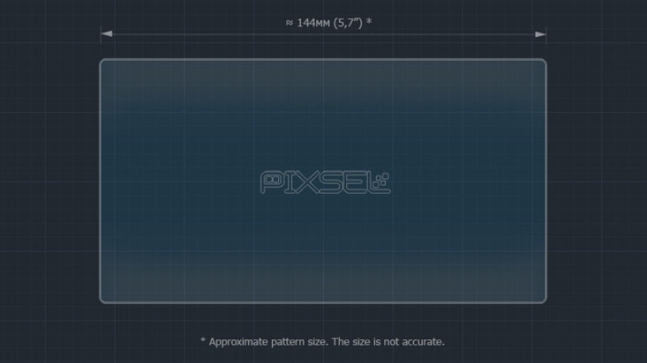 Protective glass Pixsel for monitor BMW X1 - 6.5“ 2015 - 2018 (F48)
