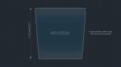 Protective glass Pixsel for climate-control PORSCHE TAYCAN - 10.5“ 2020 -