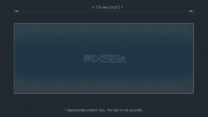Protective glass Pixsel for monitor DS 3 - 11.4“ 2018 -