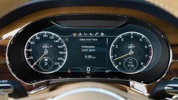 Protective glass Pixsel for dashboard BENTLEY CONTINENTAL GT - 12“ 2018 -