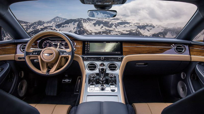 Protective glass Pixsel for dashboard BENTLEY CONTINENTAL GT - 12“ 2018 -