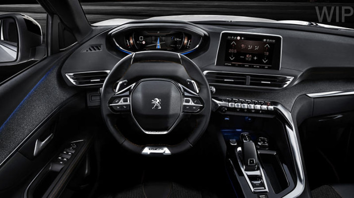 Protective glass Pixsel for dashboard PEUGEOT 3008 - 11.8“ 2018 -