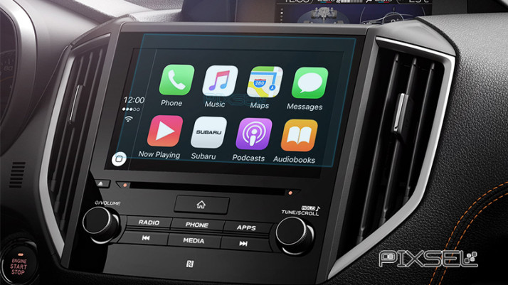 Защитное стекло Pixsel на монитор SUBARU FORESTER - 9.3“ 2019 -