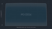 Protective glass Pixsel for monitor HONDA CIVIC - 9.4“ 2017 -