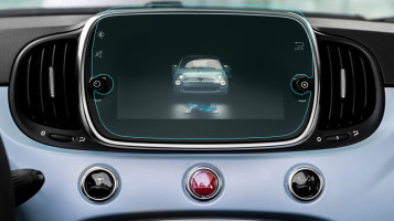 Protective glass Pixsel for monitor FIAT 500 - 9.6“ 2018 -