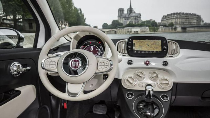Protective glass Pixsel for monitor FIAT 500 - 9.6“ 2018 -