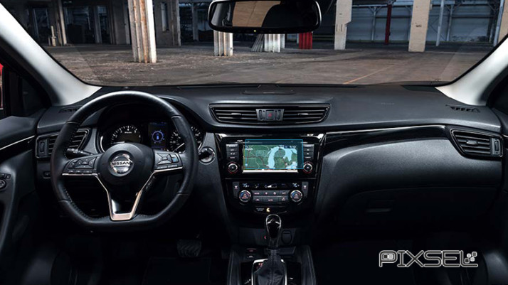 Protective glass Pixsel for monitor NISSAN ROGUE SPORT - 6.8“ 2019 -